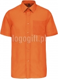 Koszula Short Sleeve Easy Care Polycotton Poplin  KARIBAN ?>